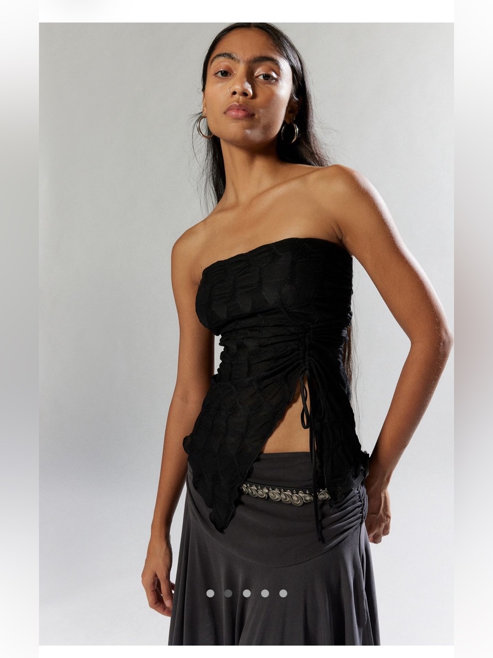Urban Outfitters Silence + Noise Remy Textured Tube Top